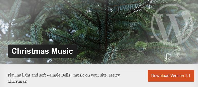 Christmas Music Plugin